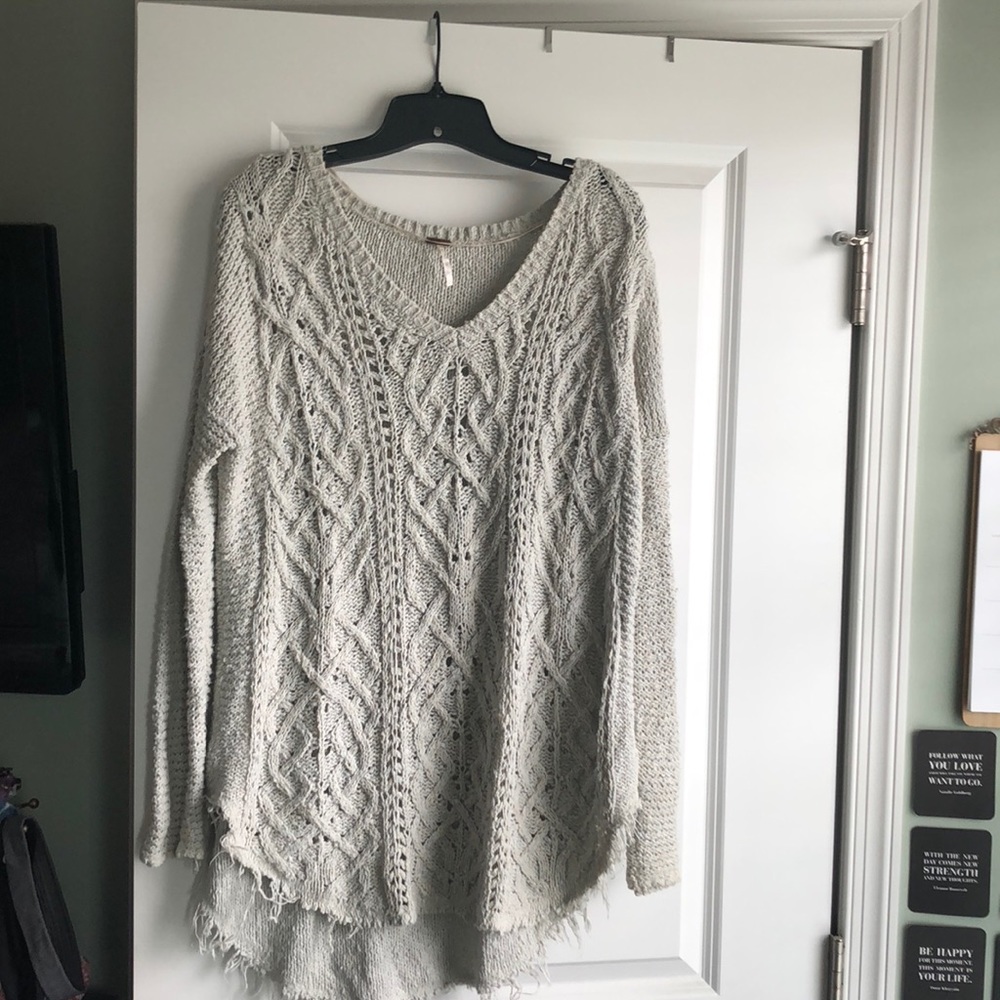 Free People oversized sweater